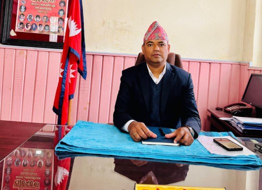 प्रमुख जिल्ला अधिकारी श्री पर्शुराम पोखरेलको स्वागत एवं पदभार ग्रहण  ।