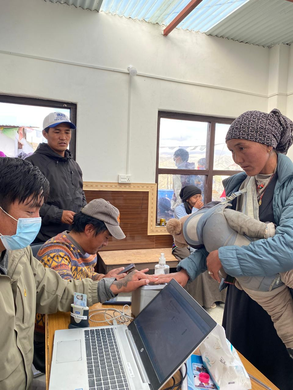 national identity card distribution program at lomanthang rural municipality and Lo ghekar damodarkunda rural municipality